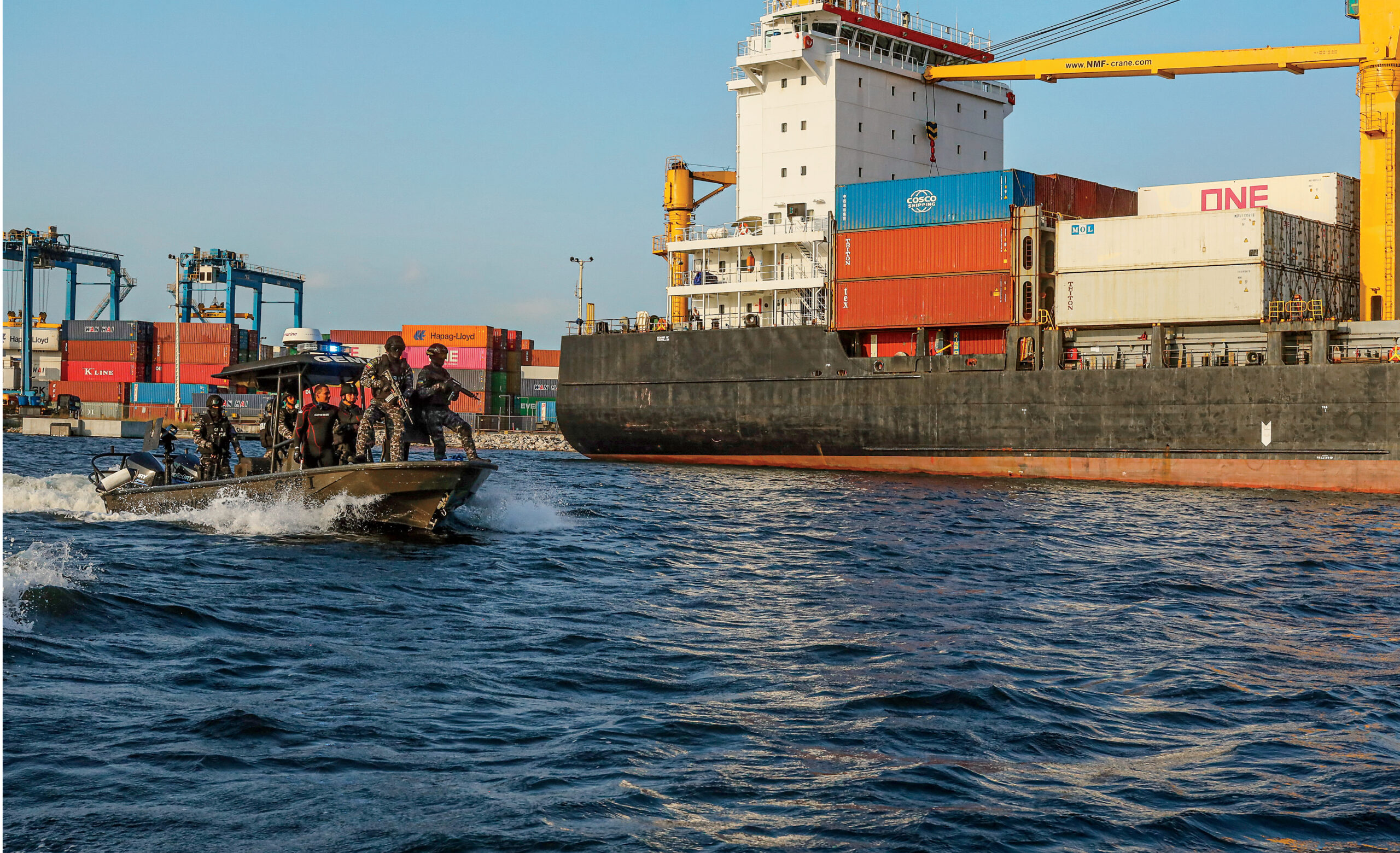Actualización de seguridad portuaria y operaciones marítimas